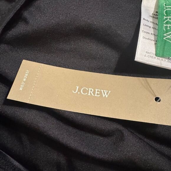 NWT J. Crew '90s High-Leg Bikini Bottom in Black Size XXL - Picture 8 of 10